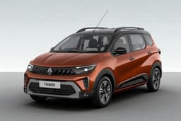 Renault Triber Color Stealth Black   Amber Terracotta (dual Tone)